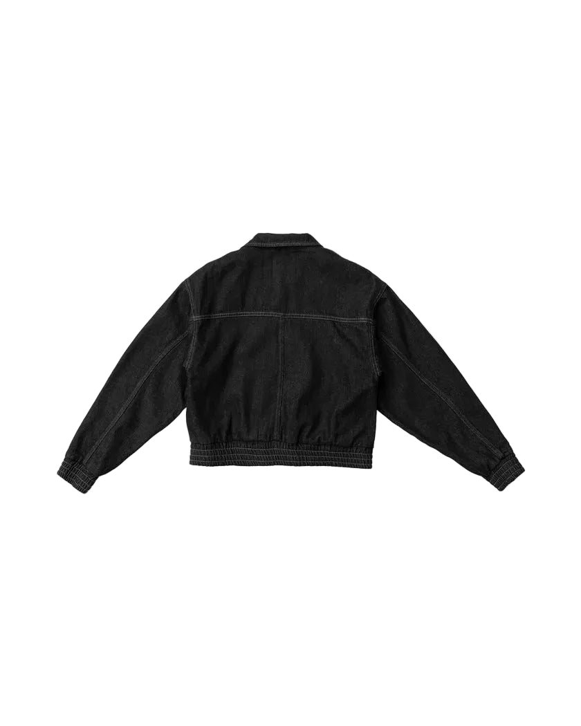 ALMA bomber jacket washed black