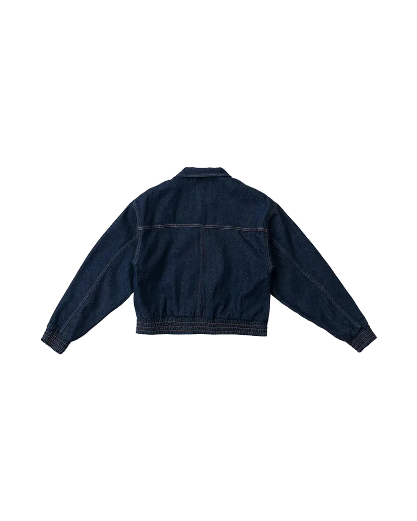 ALMA bomber jacket indigo blue