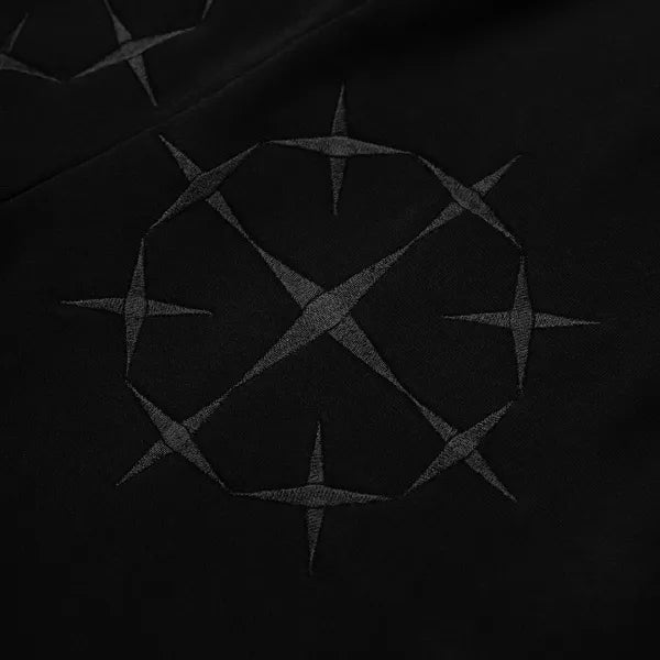 EMBROIDERED SHURIKEN SWEATSHORT
