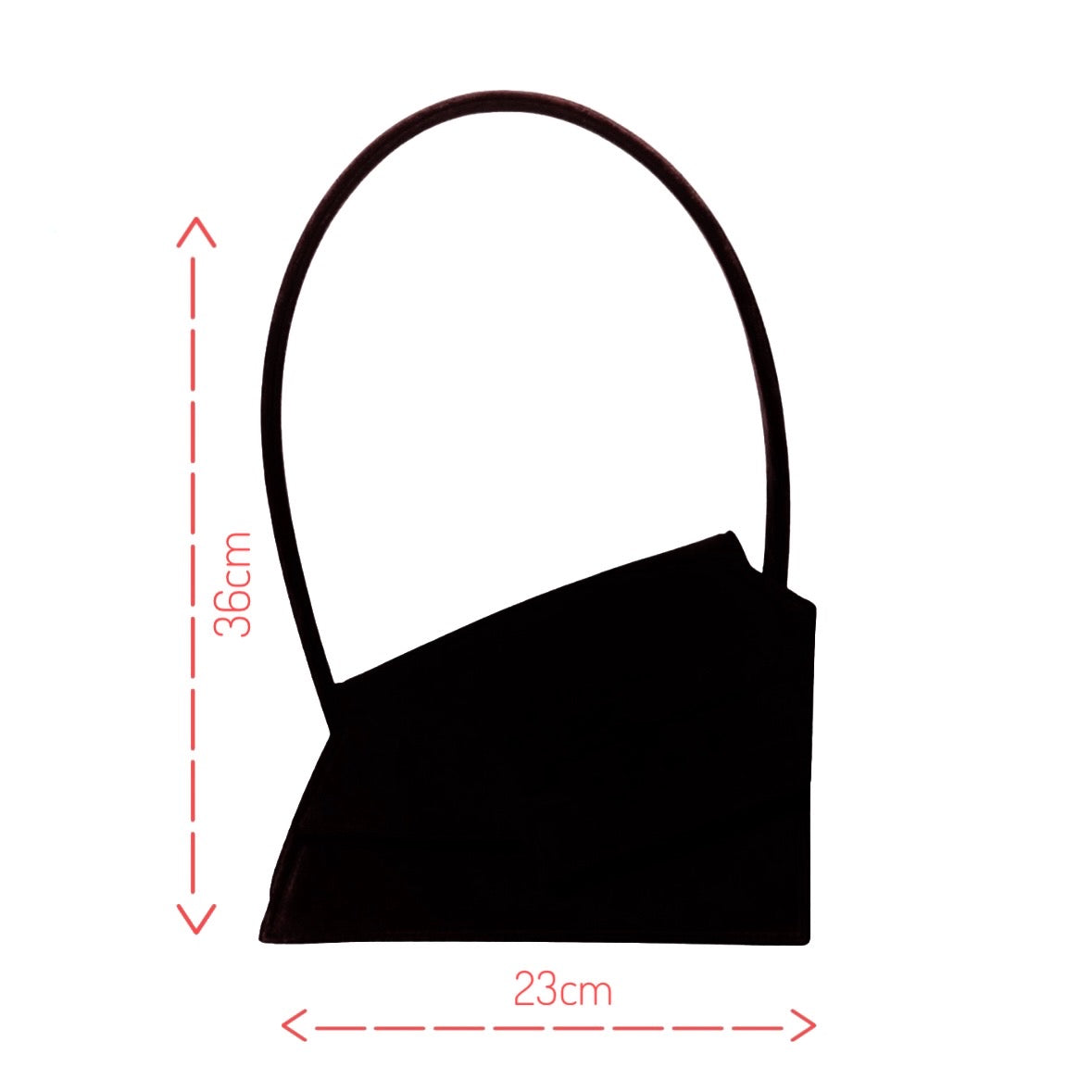 City longer leather bag